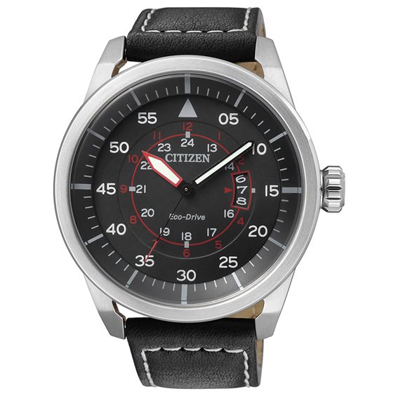 Orologio Citizen Uomo Of Aviator in Acciaio AW1360-04E - AW1360-04E